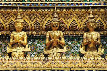 Thai traditional angle in Wat Phra Kaew Temple