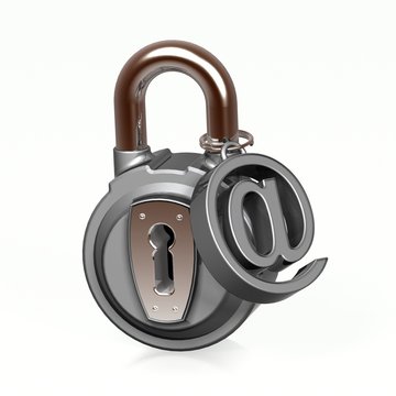 Internetsecurity - Schloss @ Symbol