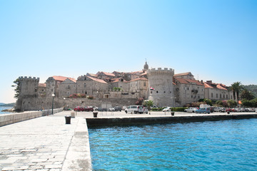 Fortified city of Korcula, Croatia