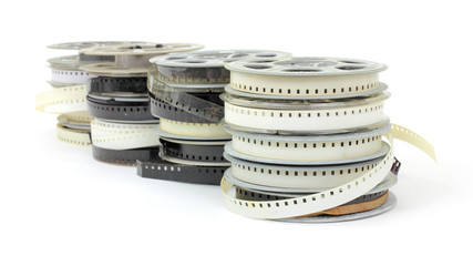 Obraz premium Old family movie reels