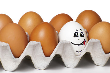 Eggs smiling - 29329579