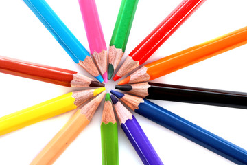 Naklejka premium pencils