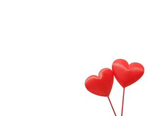 Fototapeta na wymiar Valentine hearts