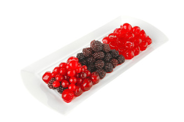 wild berry and cherry