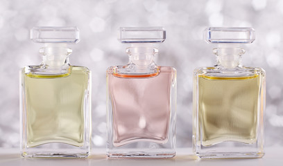 Three Perfume Bottles