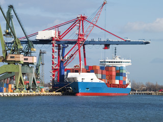 Container Cargo Ship