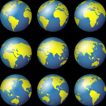 World Globe Maps