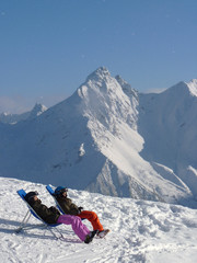 Ralaxing in the mountains with a view