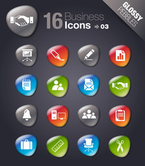 Glossy Peebles - Office and Business icons 03