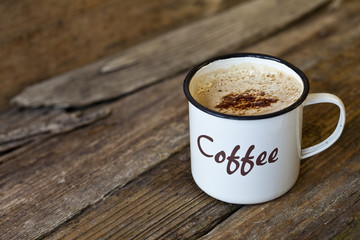 Kaffeebecher Emaille