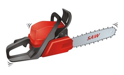 Naklejka premium Saw vector