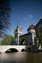 Fototapeta na wymiar Vajdahunyad Castle, Budapest, Hungary