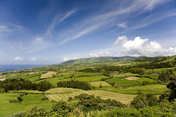 Obraz premium landscape from Azores in Portugal