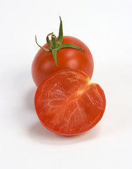 tomato; red;isolated