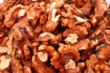Closeup of a walnuts