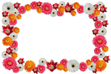 flower photo frame