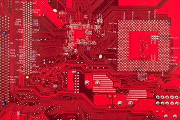 Electronic circuit plate background