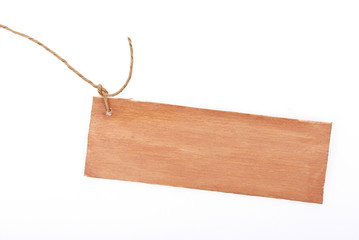 Wooden tag