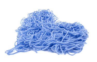 blue yarn