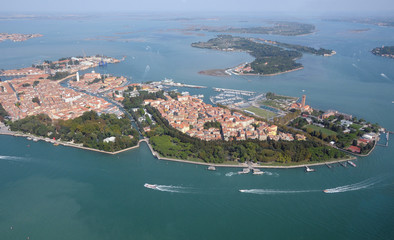 Venice: aerial view