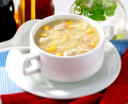 Chinese corn soup