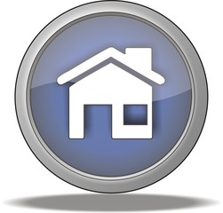 Fototapeta premium bouton maison