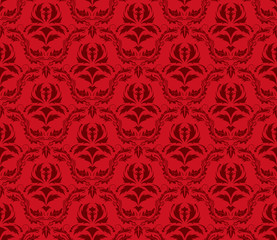 damask seamless background