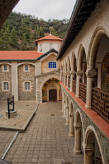 Kykkos monastery in Troodos mountains.