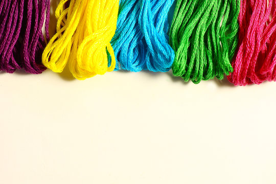 Colorful yarns