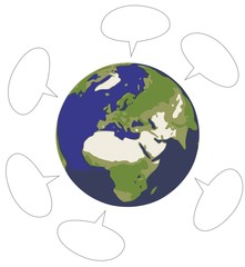 weltweite Kommunikation