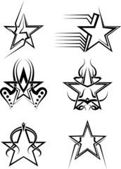 Star Tattoo Set