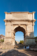 Fototapeta premium The Titus arch