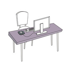 table bureau violet