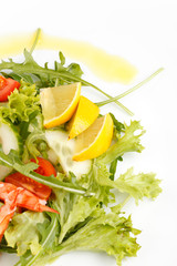 salad with shrimps
