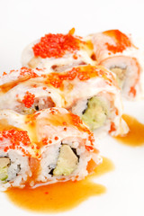 sushi on the plate