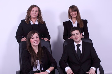 business people - a team