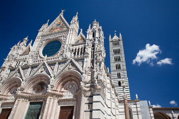 The cathedral of Siena