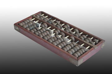Naklejka premium Abacus chinese vintage