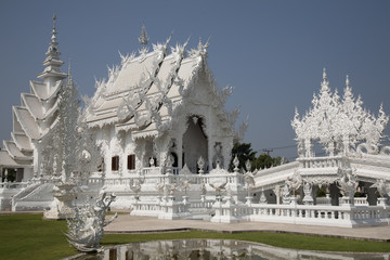 Thailand, white temple.