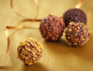 chocolate truffles