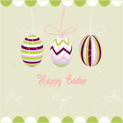happy easter, eggs