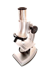 Medical microscope isolated on the white