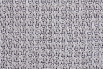 Pattern of  knit  texture, crochet background