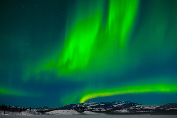 Fototapeta na wymiar Northern Lights (Aurora borealis)