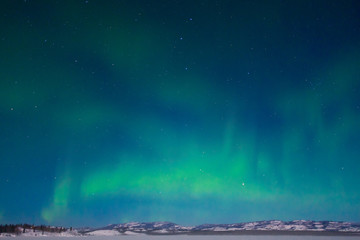 Fototapeta na wymiar Northern Lights (Aurora borealis)