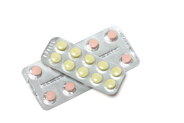 blister packs of pills