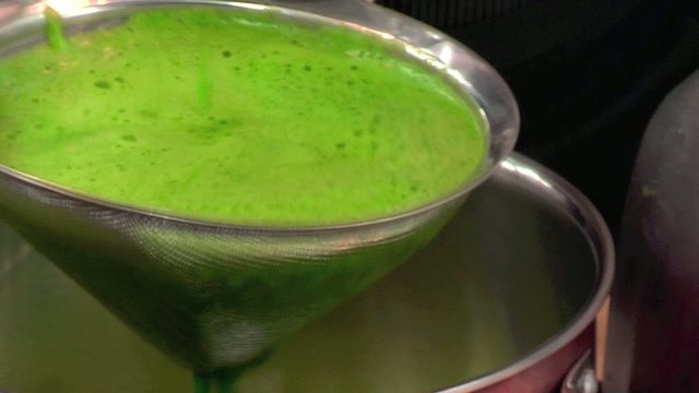 natural food coloring green spinach