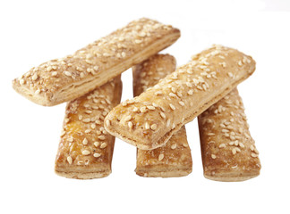 cookies with sesame seeds