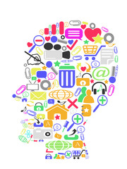 icons in the head