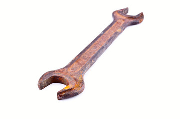 Obraz premium old rusty spanner